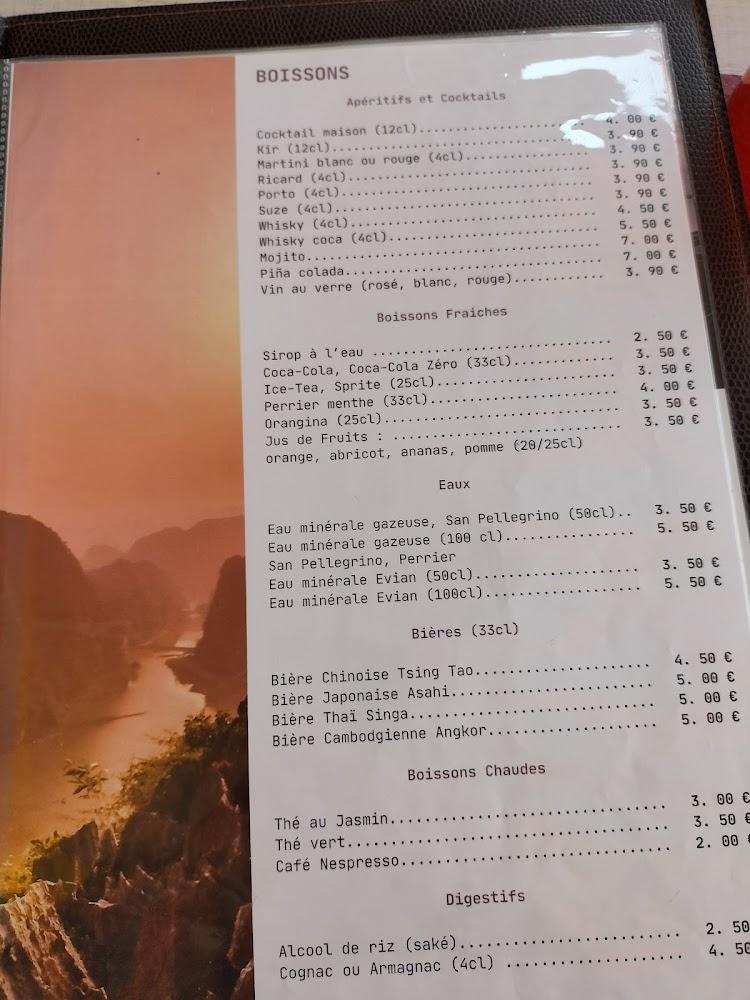 Yang Xi Cuisine Indochinoise - Menu Image 1